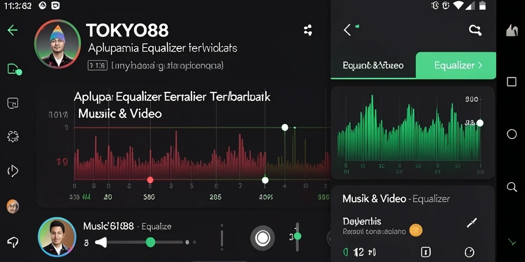 Screenshot antarmuka TOKYO88 yang menunjukkan fitur Equalizer.
